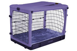 Pet Gear Lavender Other Door Steel Dog Crate