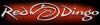 Red Dingo Reflective Bones Purple Dog Collar