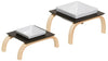 Magemono Single Mocha Raised Pet Feeder