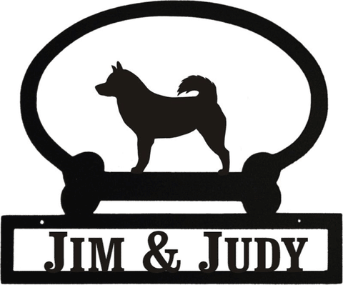 Sweeney Ridge Alaskan Malamute Custom Message Sign