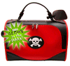 Pet Flys Happy Pirate Skull Carrier