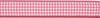 Up Country Pink Gingham Dog Collar