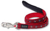 Red Dingo Silver & Black Chain Bucklebone Dog Collar