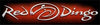 Red Dingo Stainless Steel & Enamel Fish Bone Pet ID Tag