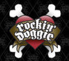 Rockin' Doggie Wild Thing Sterling Silver Guitar Pick Dog Tag