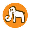 Wagging Green Save The Pack Dog ID Tag