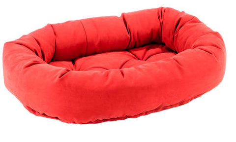 Bowsers Watermelon Twill Donut Dog Bed