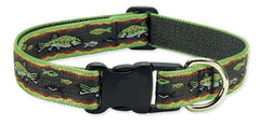 Lupine Closet Brook Trout Large Dog Collar (1 Inch)