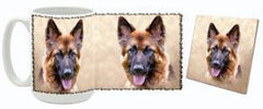 MugWorld German Shepherd Mug and Coaster Combo Style Two