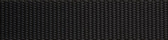 Lupine Solid Black Dog Collar