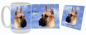 MugWorld Great Dane Mug and Coaster Combo