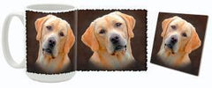MugWorld Yellow Labrador Retriever Mug and Coaster Combo Style Two