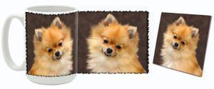 MugWorld Pomeranian Mug and Coaster Combo Style Two
