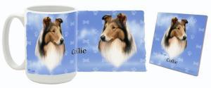 MugWorld Collie Mug and Coaster Combo
