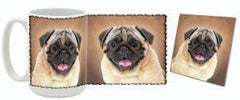 MugWorld Pug Mug and Coaster Combo Style Two