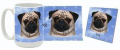 MugWorld Pug Mug and Coaster Combo