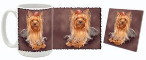MugWorld Yorkshire Terrier Mug and Coaster Combo Style Two