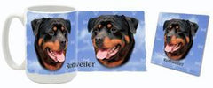 MugWorld Rottweiler Mug and Coaster Combo