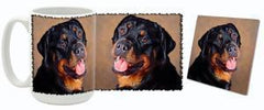 MugWorld Rottweiler Mug and Coaster Combo Style Two