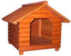 Merry Products Large Log Home With Porch Dog House