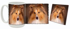 MugWorld Sheltie Mug and Coaster Combo Style Two