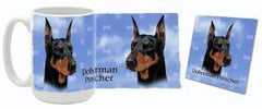 MugWorld Doberman Pinscher Mug and Coaster Combo