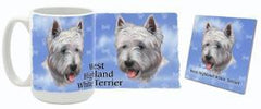 MugWorld Westie Mug and Coaster Combo