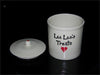 Personalized One Heart Custom Message Dog Treat Jar