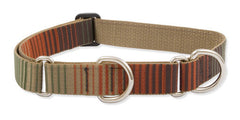 Lupine Closet Terra Cotta Large Martingale Dog Collar (1 Inch)