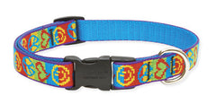 Lupine Peace Pup Medium Dog Collar (3/4 Inch)