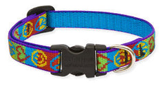 Lupine Peace Pup Small Dog Collar (1/2 Inch)