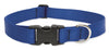 Lupine Solid Black Dog Collar