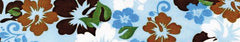 Elmo's Closet Island Sanctuary Blue Dog Collar