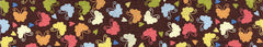 Elmo's Closet Butterfly Hearts Dog Collar