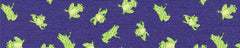 Elmo's Closet Frogs Dog Collar