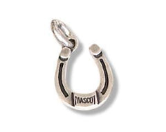 Mascot Lucky Horseshoe Dog Charm