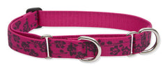 Lupine Plum Blossom Large Martingale Dog Collar (1 Inch)