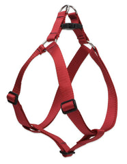 Lupine Solid Red Step-In Dog Harness