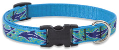 Lupine Dolphin Bay Medium Dog Collar (3/4 Inch)