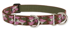Lupine Camo Chic Large Martingale Dog Collar (1 Inch)