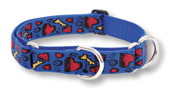 Lupine Doggie Dreams Large Martingale Dog Collar (1 Inch)