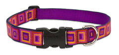 Lupine Ruby Cube Large Dog Collar (1 Inch)
