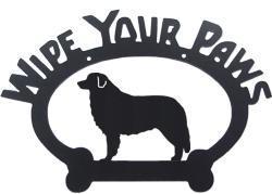 Sweeney Ridge Bernese Mountain Dog Wipe Your Paws Sign