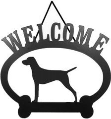 Sweeney Ridge Vizsla Welcome Sign