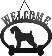 Sweeney Ridge Wheaten Terrier Welcome Sign