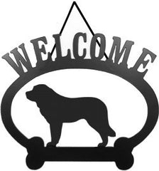 Sweeney Ridge St. Bernard Welcome Sign