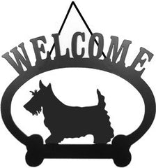 Sweeney Ridge Scottish Terrier Welcome Sign