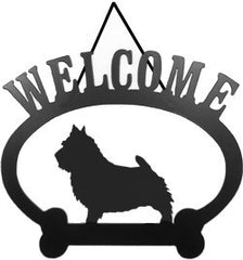 Sweeney Ridge Norwich Terrier Welcome Sign