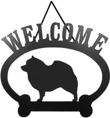 Sweeney Ridge Keeshond Welcome Sign