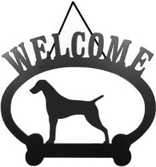 Sweeney Ridge German Short Haired Pointer Welcome Sign